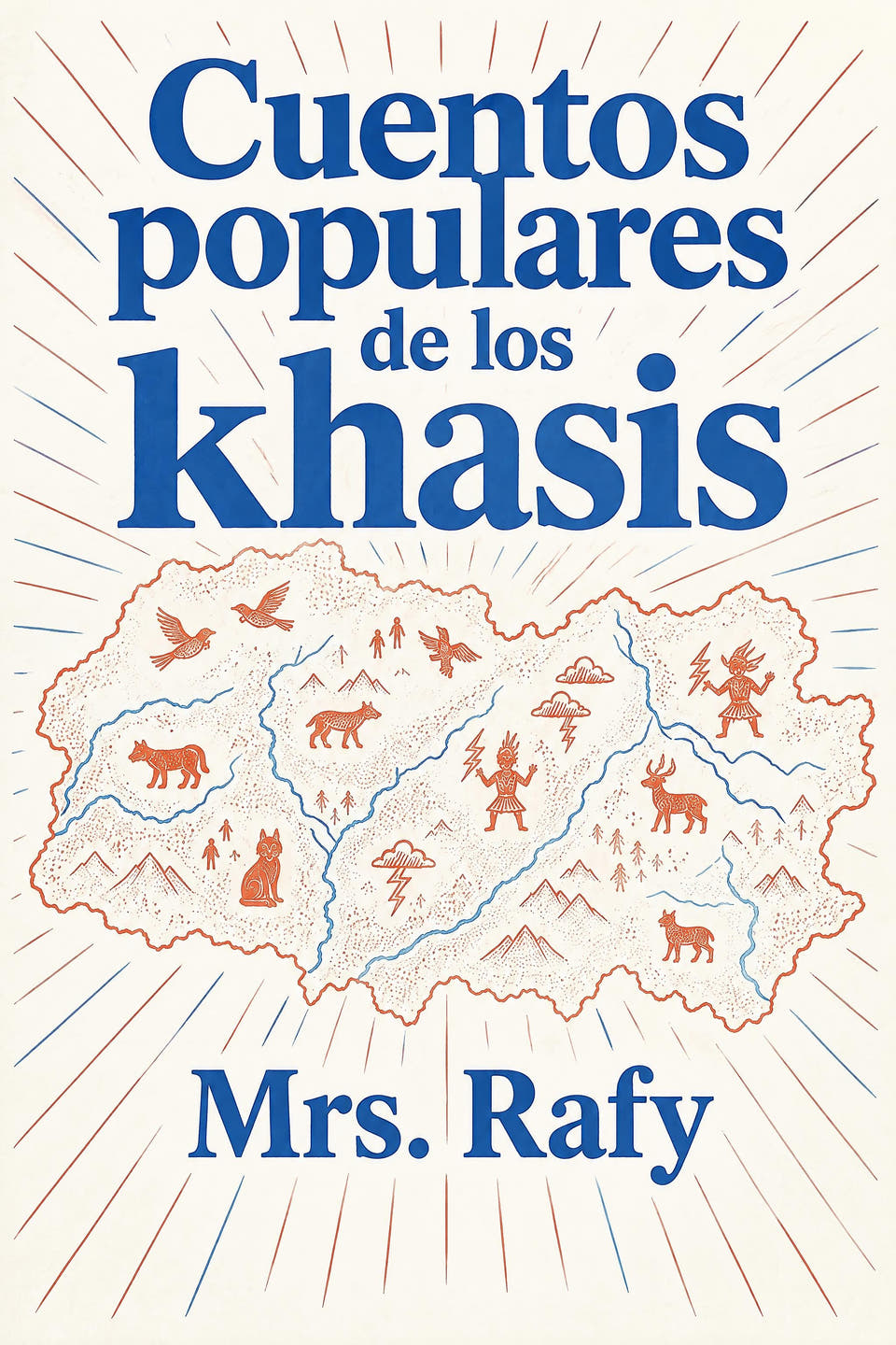 Cuentos populares de los khasis by Mrs. Rafy, the cover
