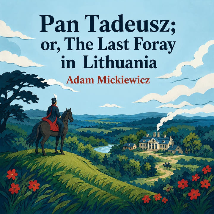 Pan Tadeusz, ovvero L’ultima scorreria in Lituania, the audiobook cover
