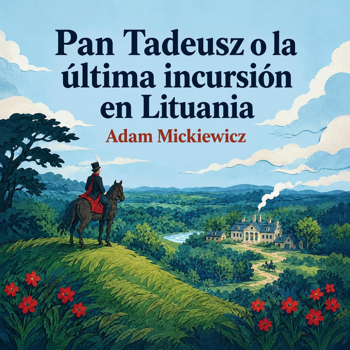 Pan Tadeusz o la última incursión en Lituania, portada del audiolibro
