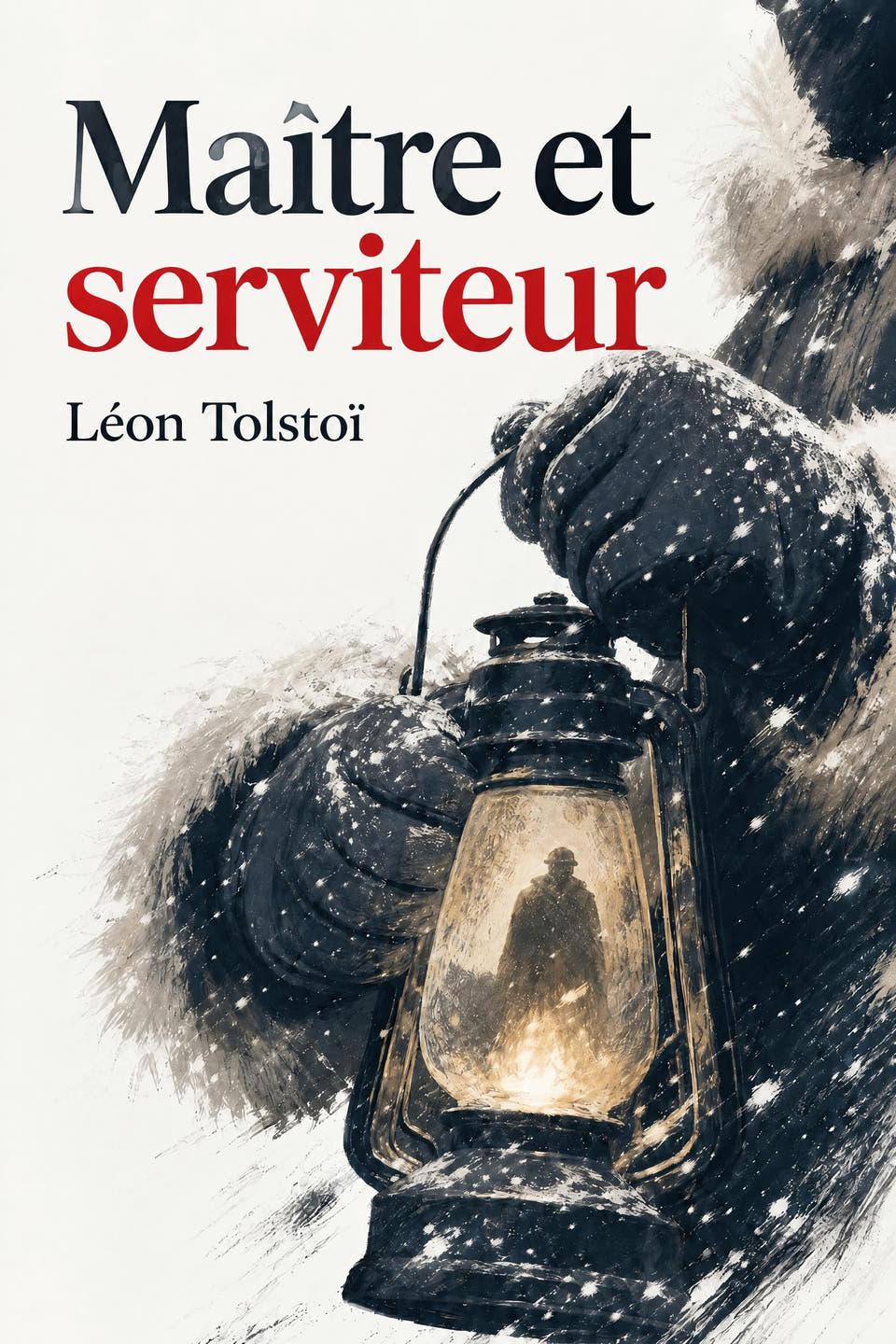 Maître et serviteur by Léon Tolstoï, the cover