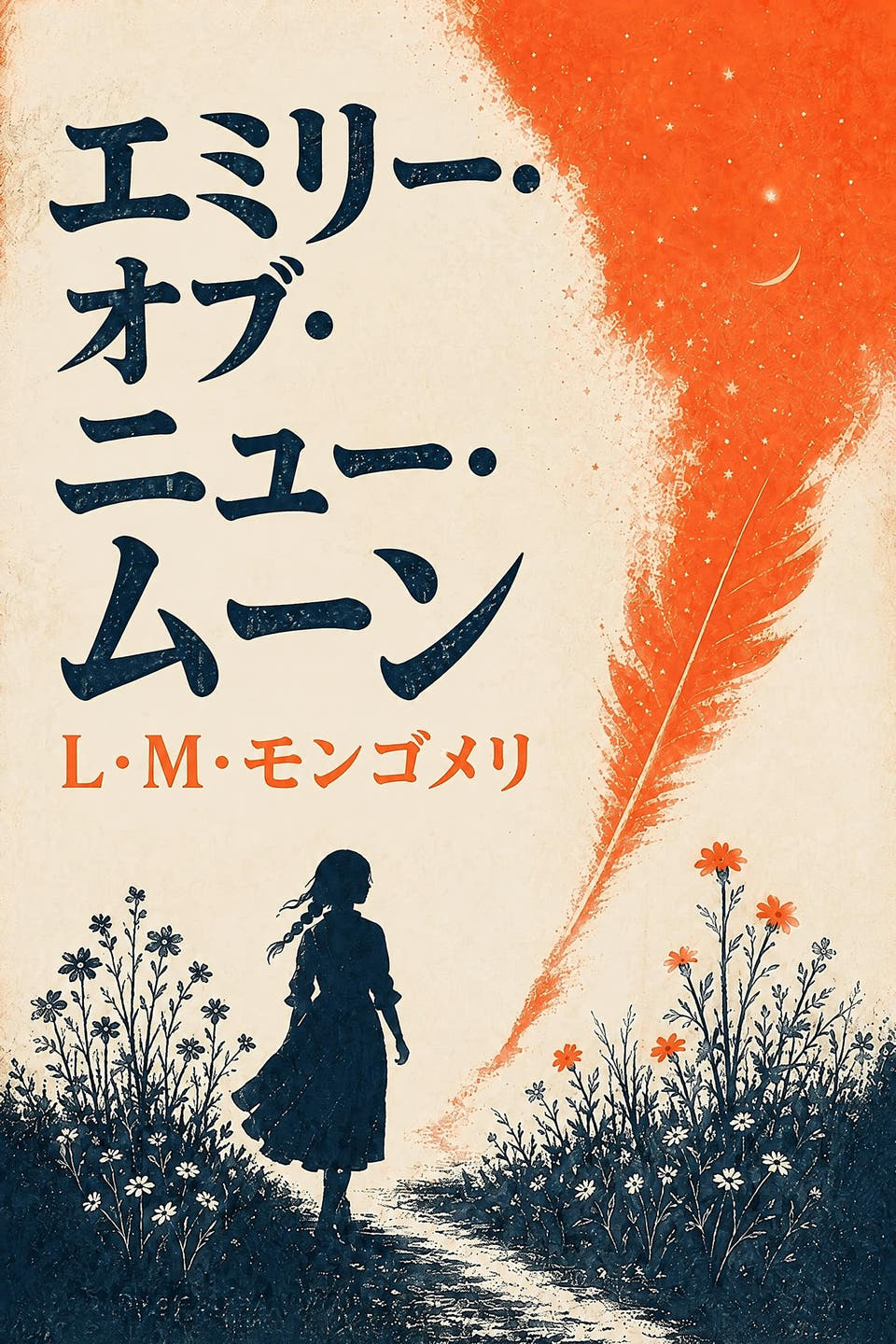 L・M・モンゴメリ著『エミリー・オブ・ニュー・ムーン』の表紙