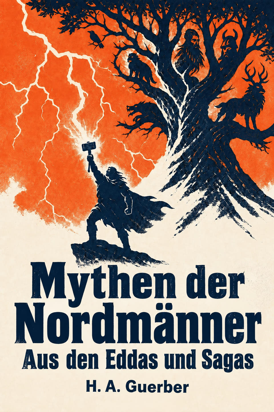 Mythen der Nordmänner: Aus den Eddas und Sagas by H. A. Guerber, the cover