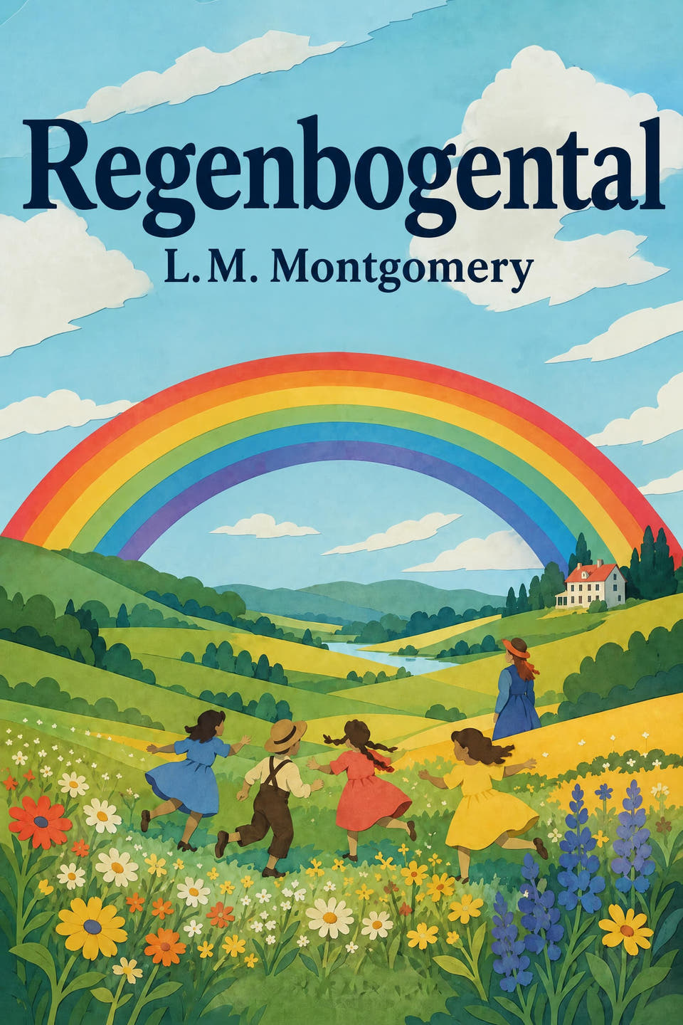 Rainbow Valley by L. M. Montgomery, the cover