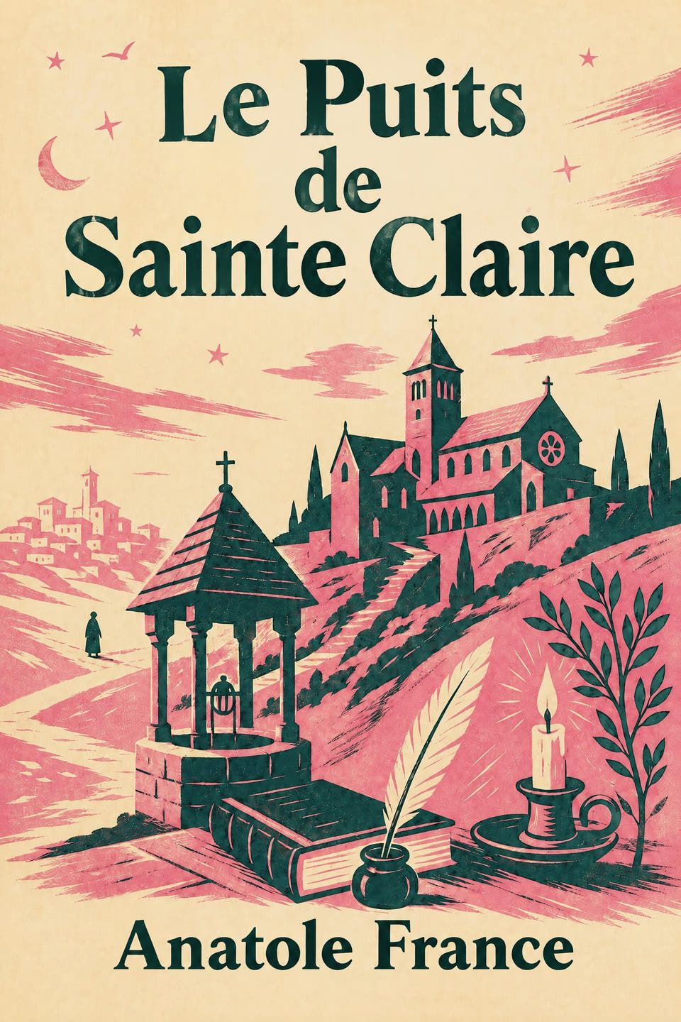 Le Puits de Sainte Claire by Anatole France, the cover
