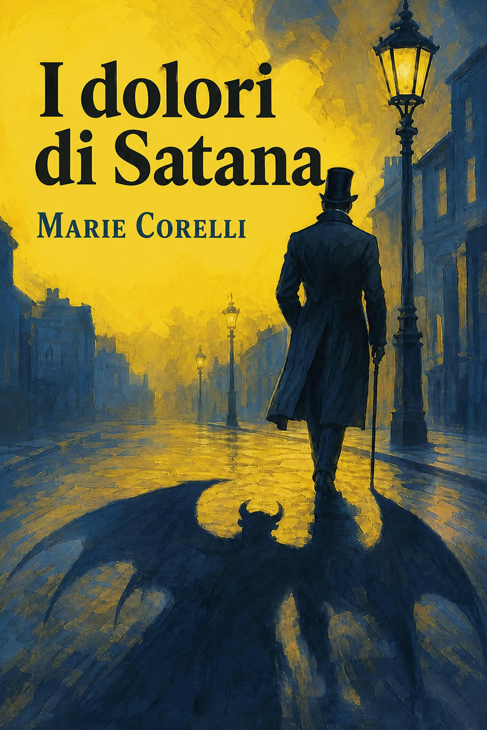I dolori di Satana by Marie Corelli, the cover