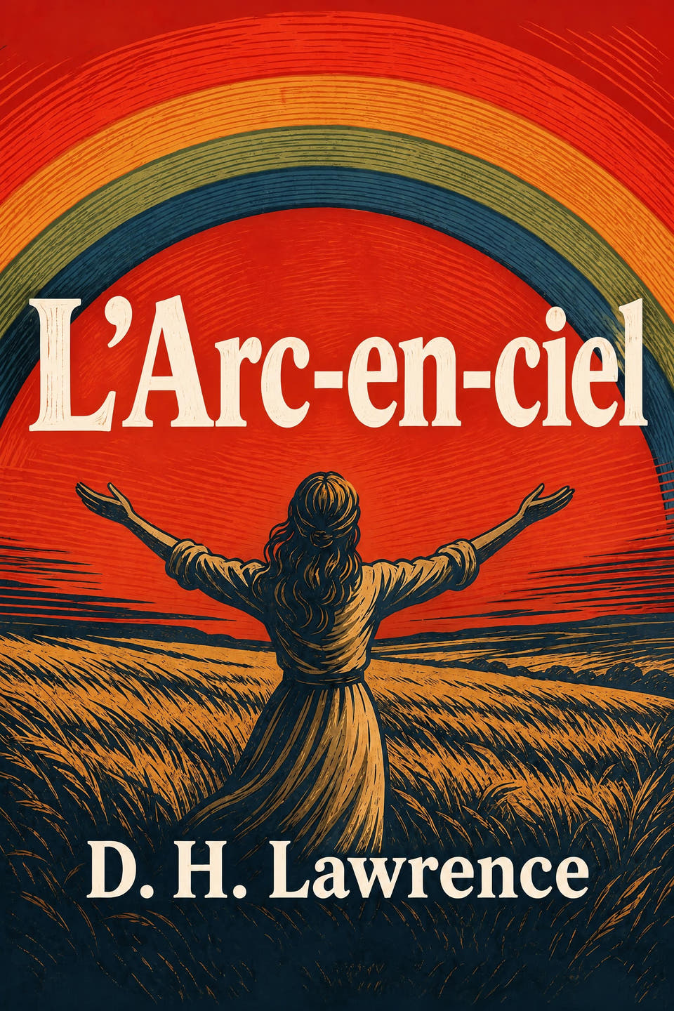 L’Arc-en-ciel by D. H. Lawrence, the cover