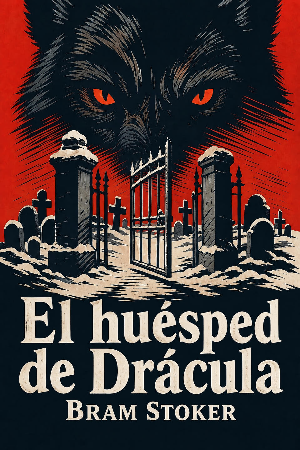 El huésped de Drácula by Bram Stoker, the cover
