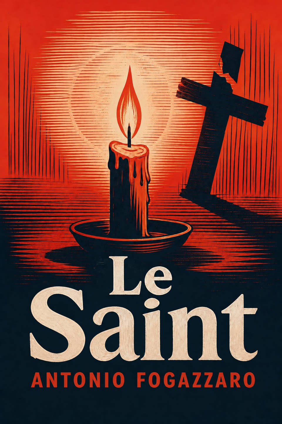 Le Saint by Antonio Fogazzaro, the cover