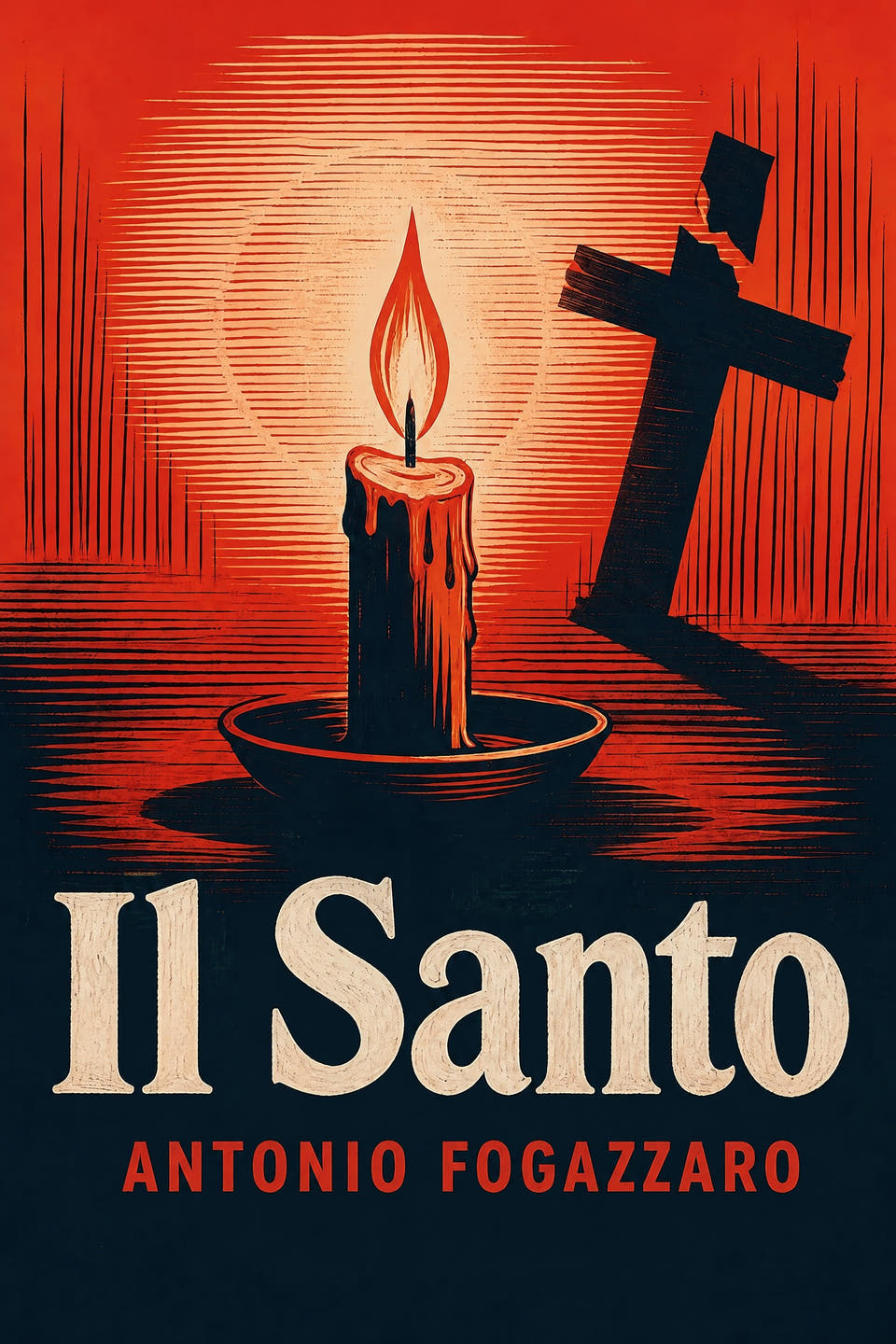 Il Santo by Antonio Fogazzaro, the cover