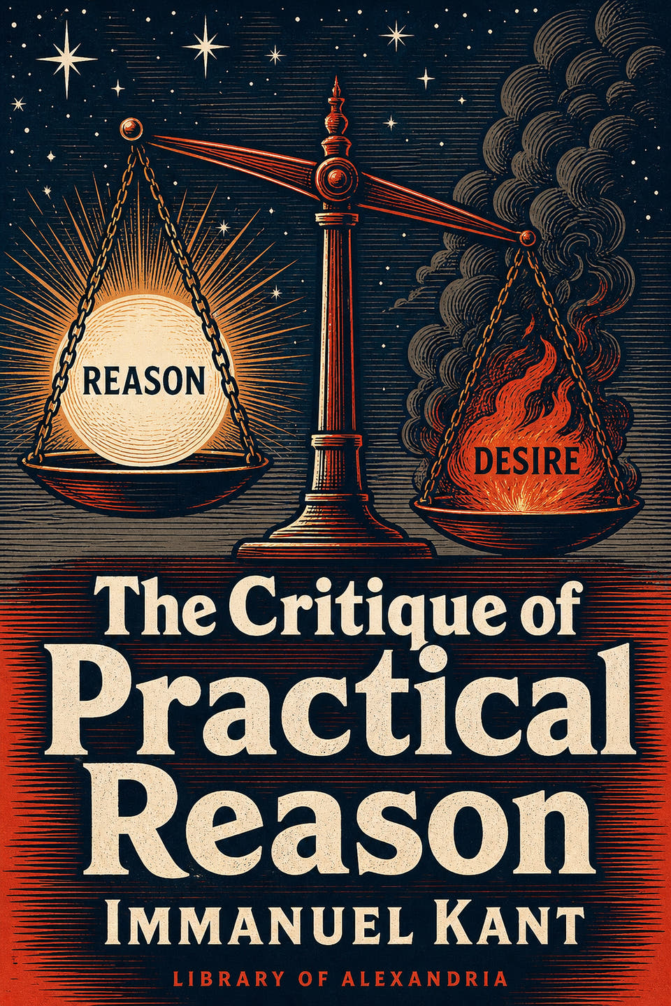 Crítica de la razón práctica by Immanuel Kant, the cover