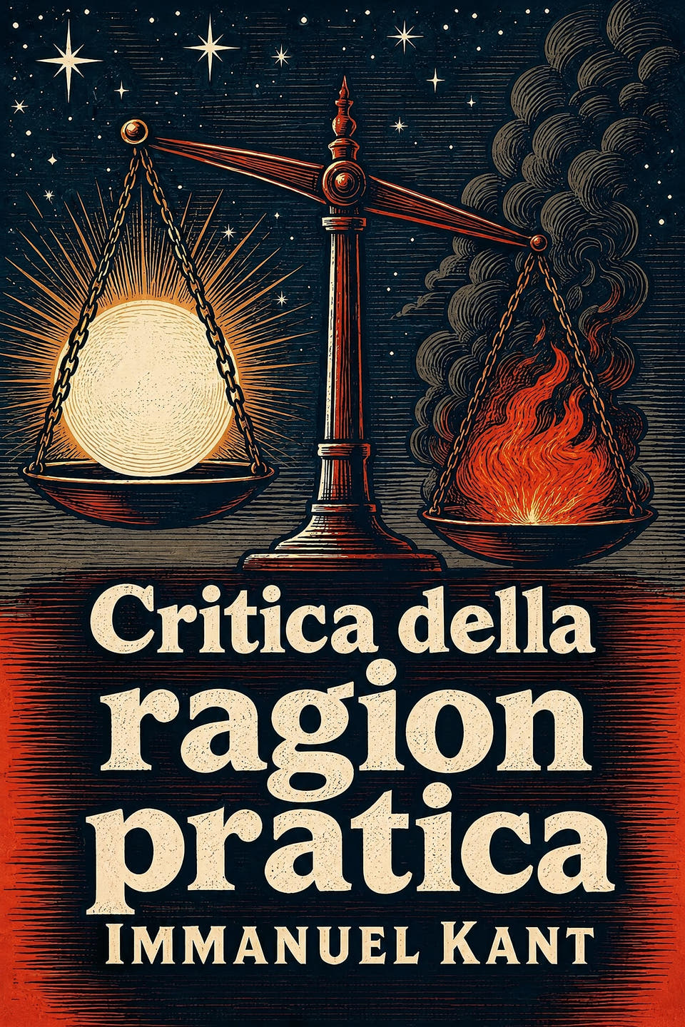 Critica della ragion pratica by Immanuel Kant, the cover