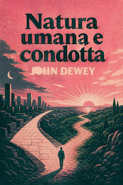 Natura umana e condotta, the cover of this edition