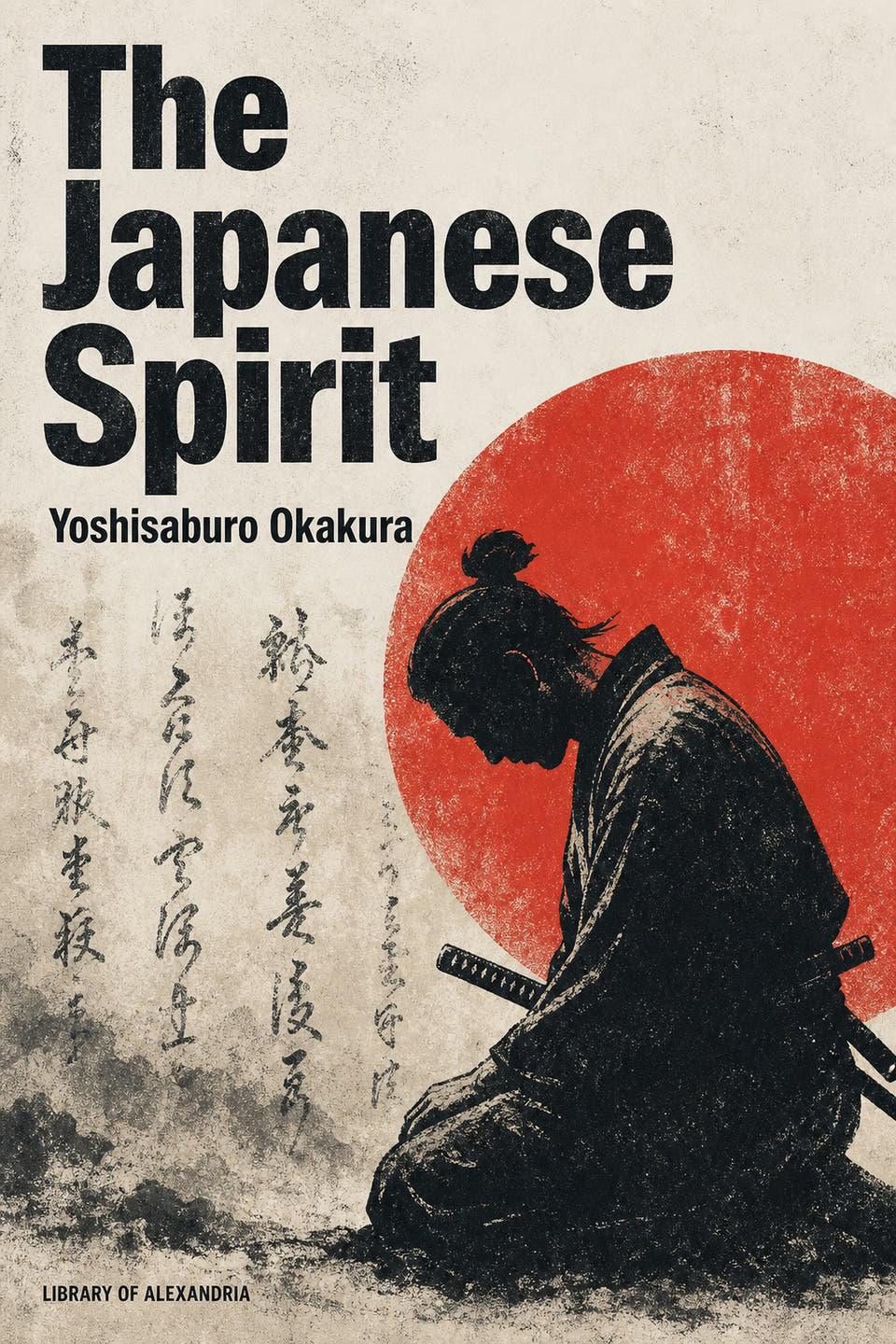 The Japanese Spirit by Yoshisaburo Okakura, the cover