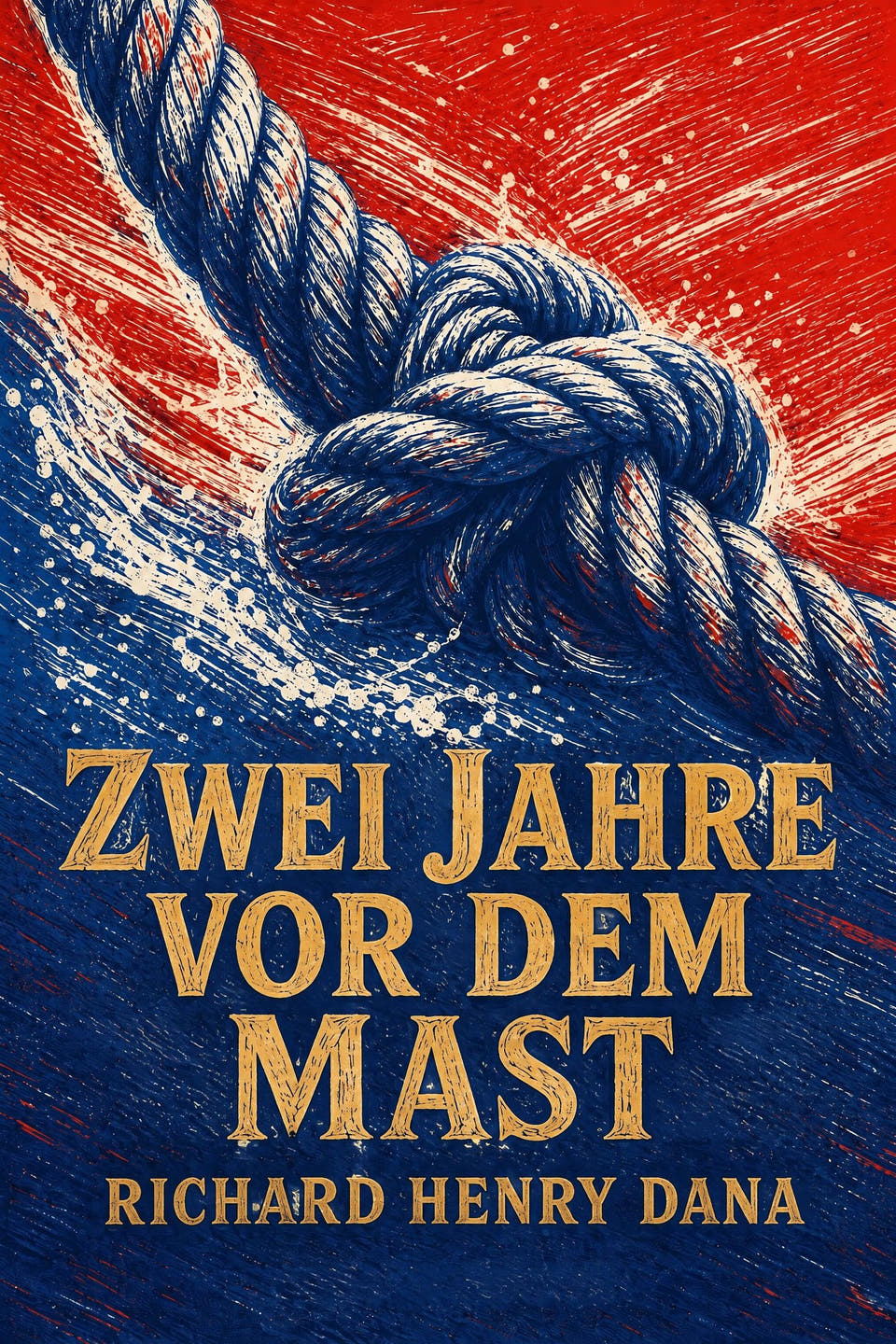 Zwei Jahre vor dem Mast by Richard Henry Dana, the cover