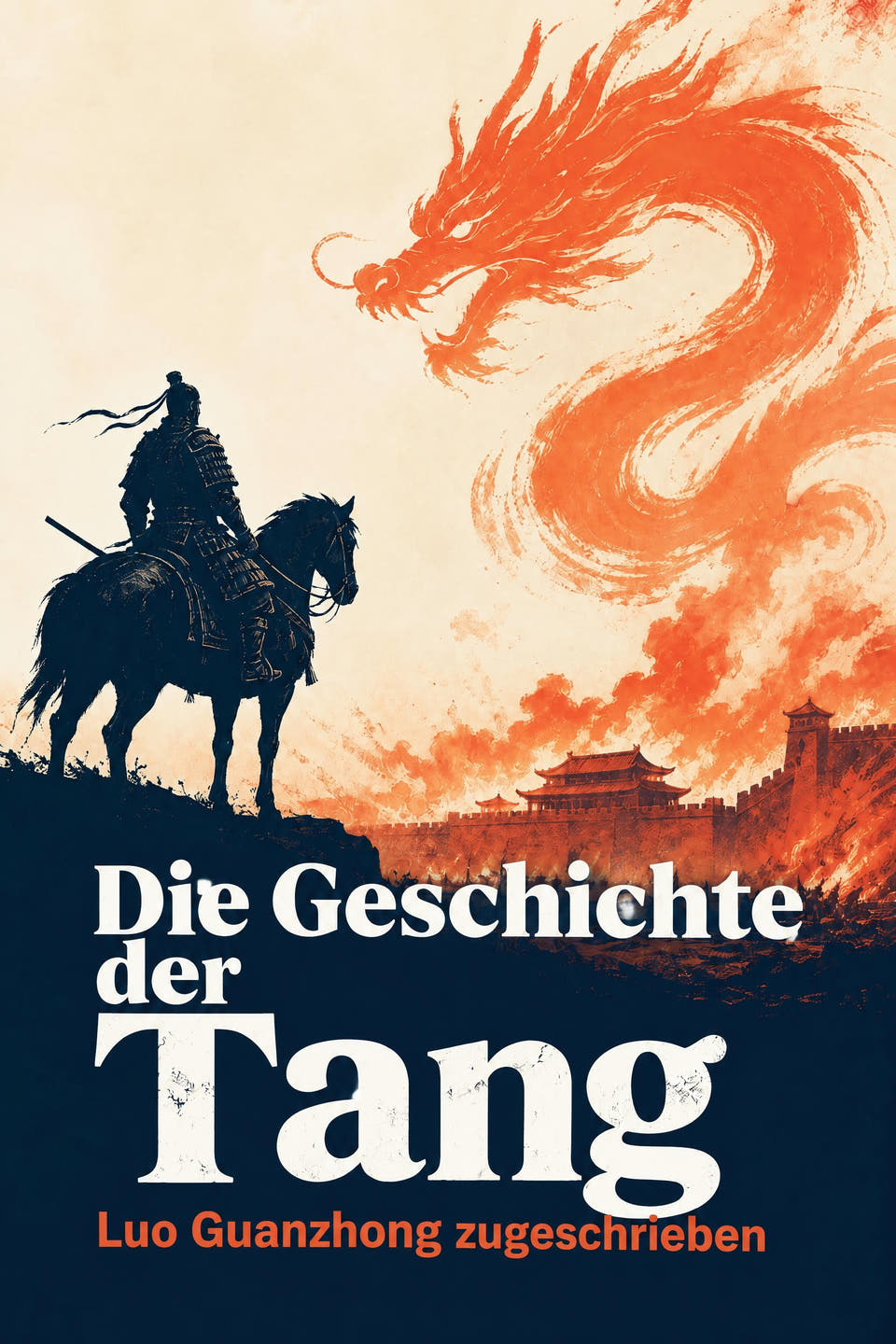 Die Geschichte der Tang by Luo Guanzhong zugeschrieben, the cover
