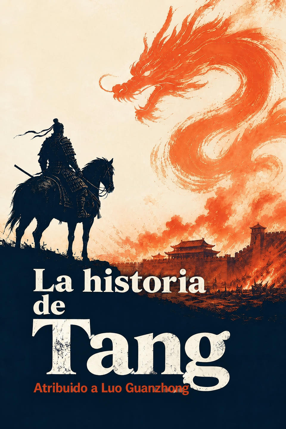 La historia de Tang by Atribuido a Luo Guanzhong, the cover