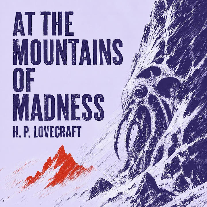 Les Montagnes hallucinées, the audiobook cover