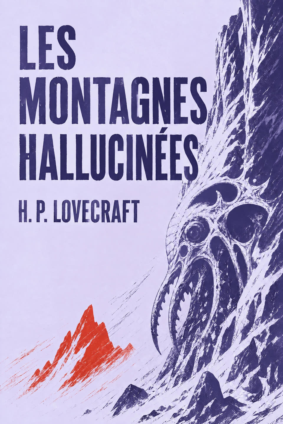 Les Montagnes hallucinées by H. P. Lovecraft, the cover