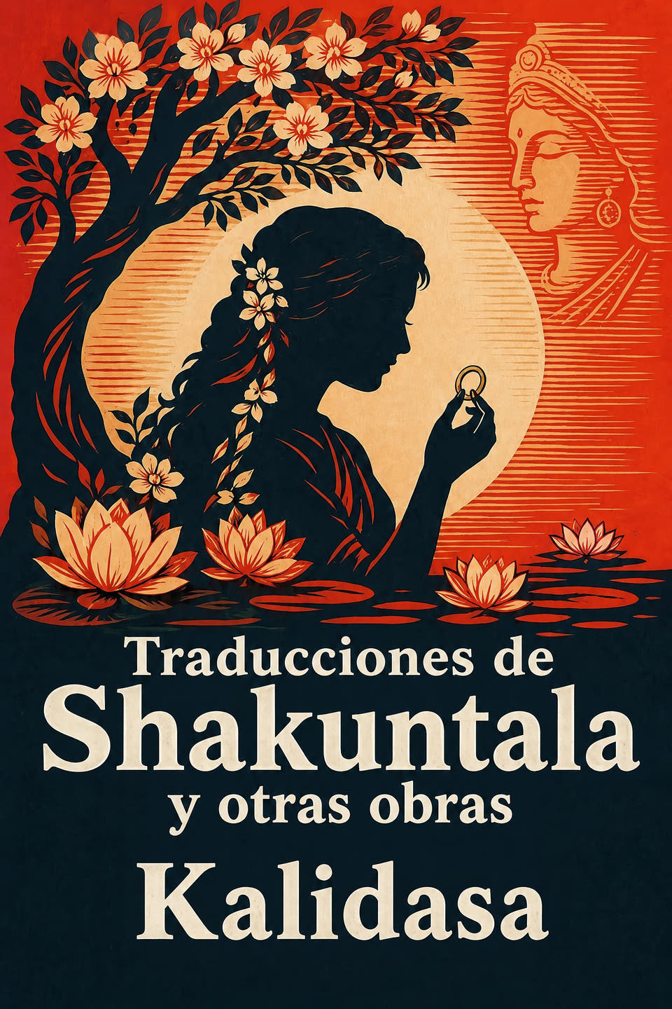 Traducciones de Shakuntala y otras obras by Kalidasa, the cover