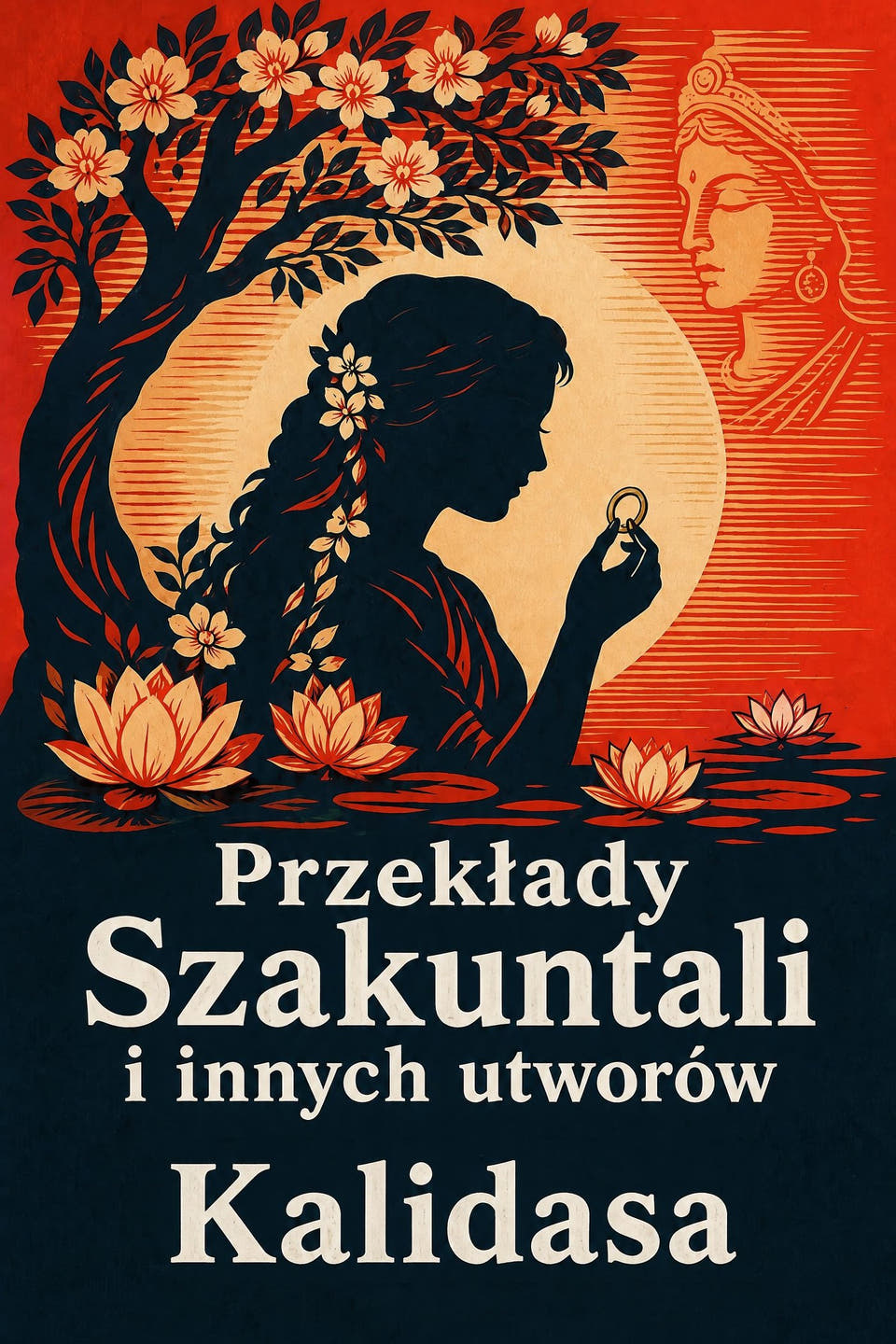 Przekłady Szakuntali i innych utworów, autor: Kalidasa — okładka
