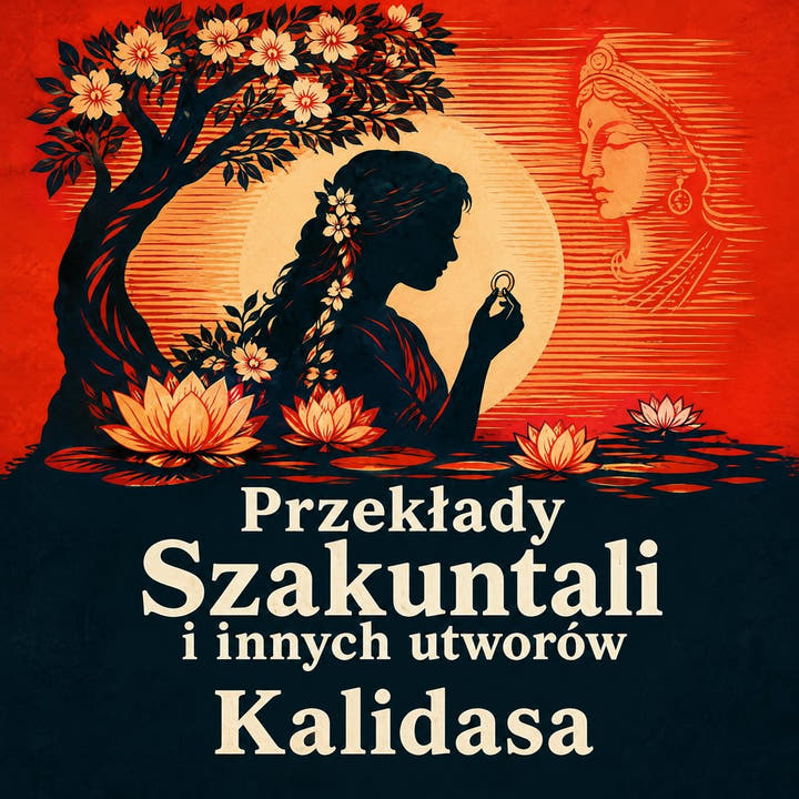 Przekłady Szakuntali i innych utworów, okładka audiobooka
