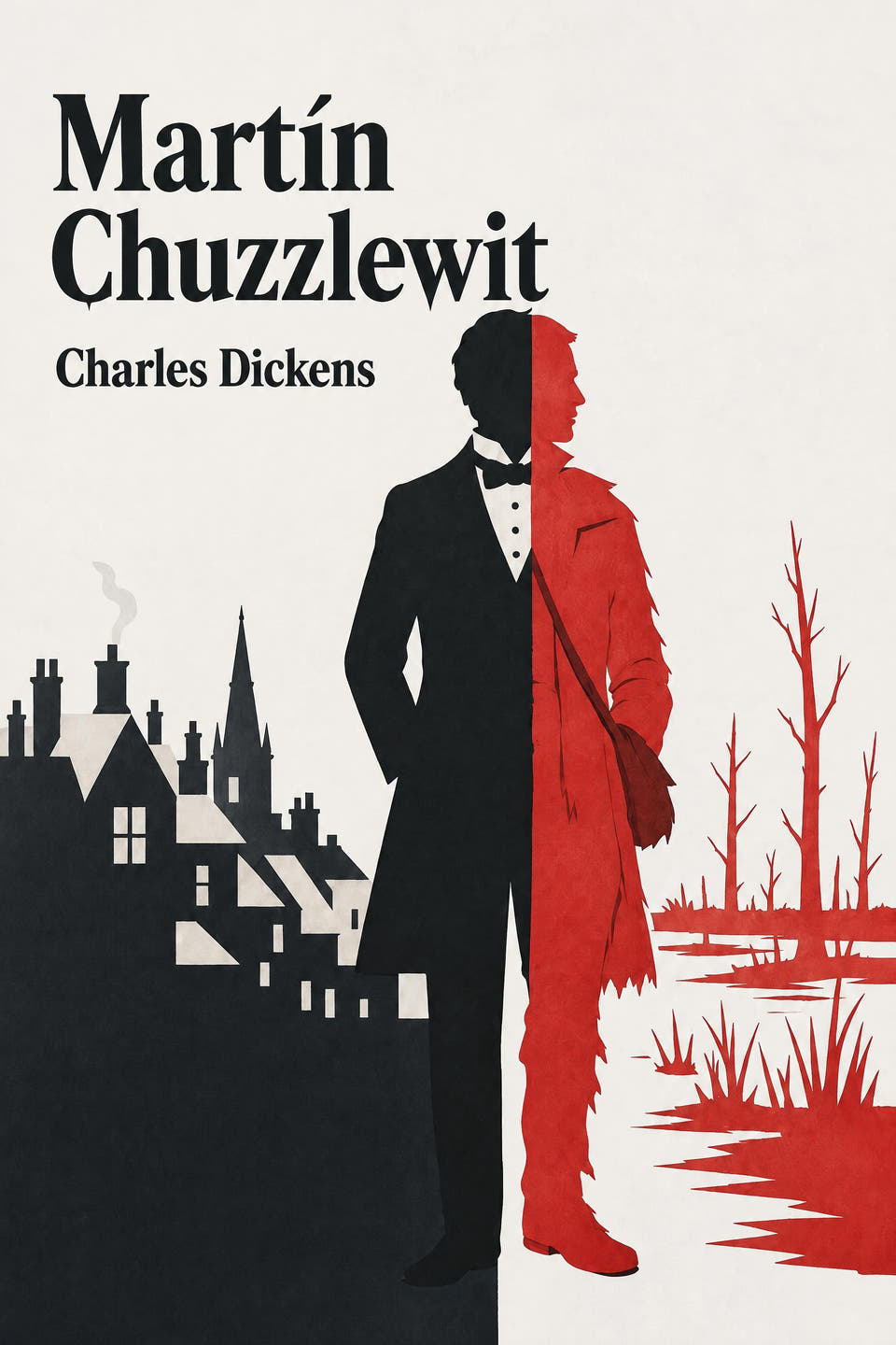 Martín Chuzzlewit by Charles Dickens, the cover