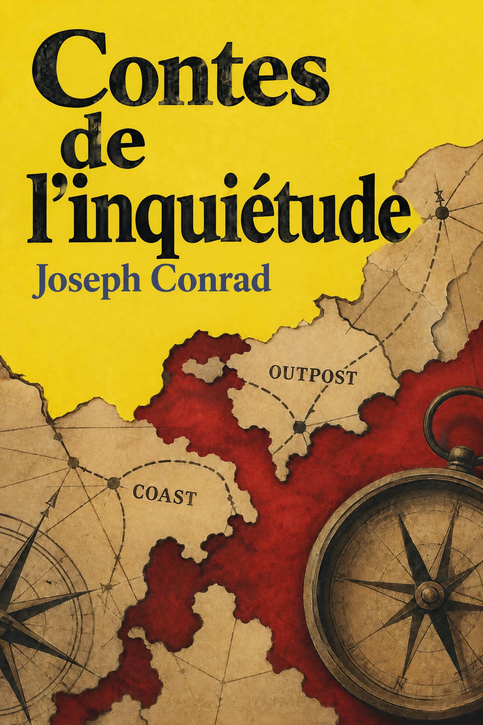 Tales of Unrest by Joseph Conrad, the cover