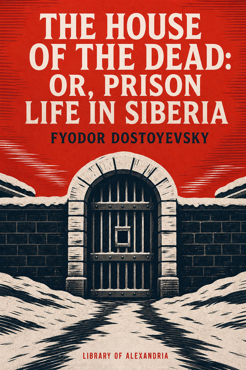 The House of the Dead: Or, Prison Life in Siberia by Fyodor Dostoyevsky, the cover