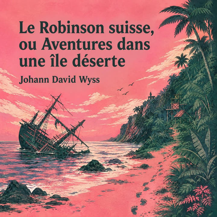 Le Robinson suisse, ou Aventures dans une île déserte, the audiobook cover
