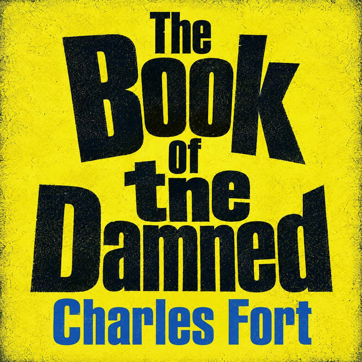 The Book of the Damned, the audiobook cover