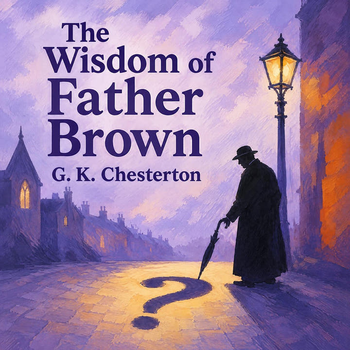 The Wisdom of Father Brown, the audiobook cover