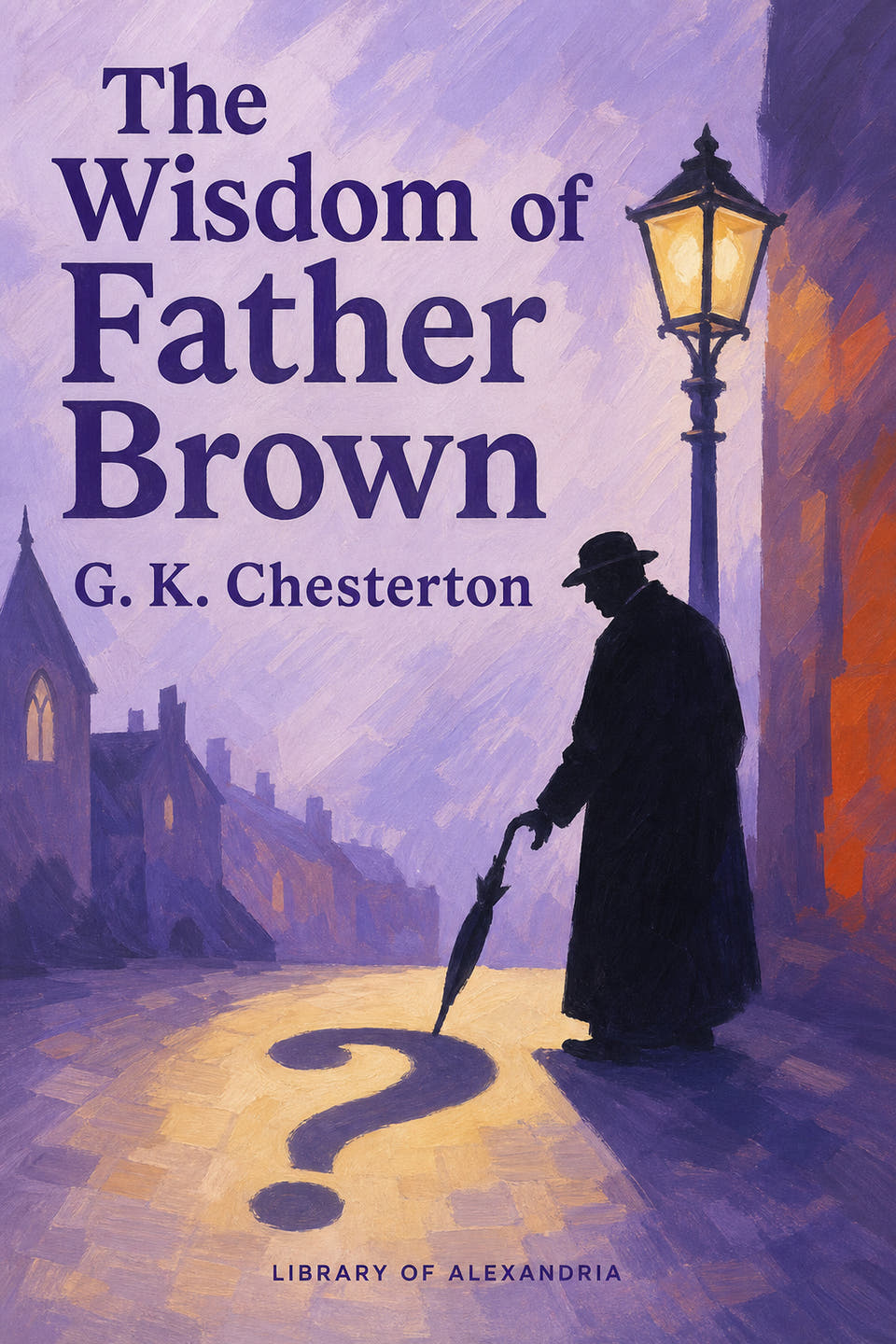 The Wisdom of Father Brown by G. K. Chesterton, the cover