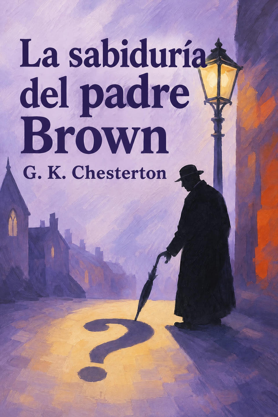 The Wisdom of Father Brown by G. K. Chesterton, the cover