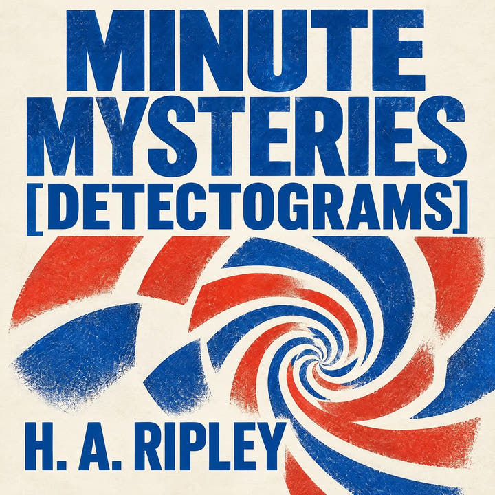 Minute Mysteries [Detectograms], the audiobook cover