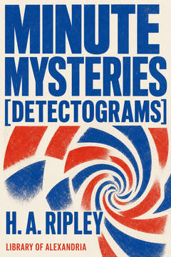 Minute Mysteries [Detectograms], the cover of this edition