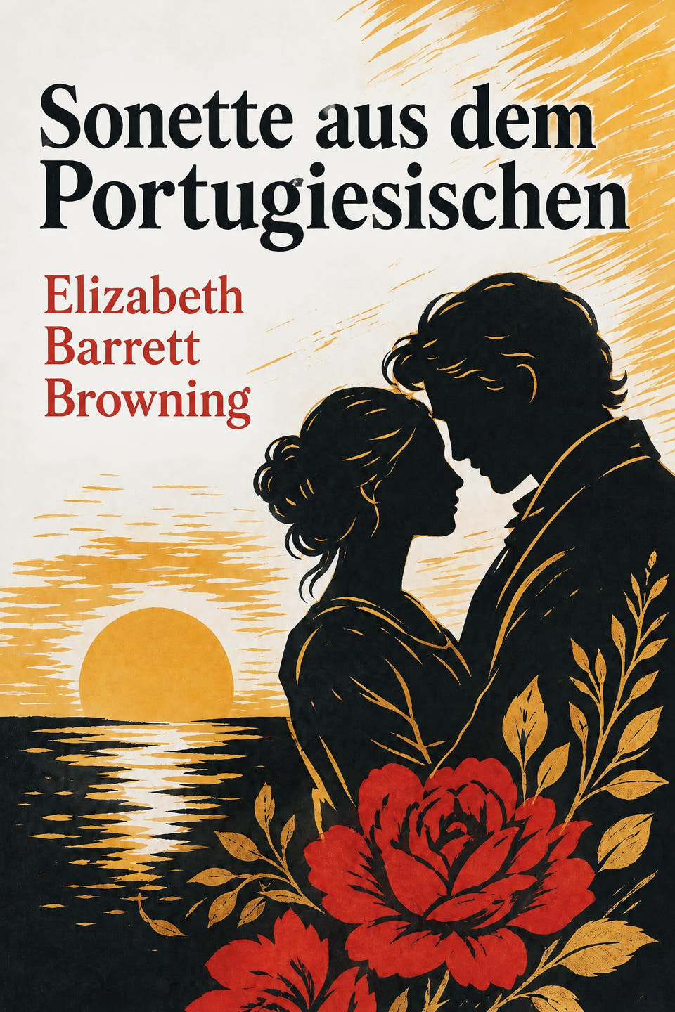 Sonnets from the Portuguese by Elizabeth Barrett Browning, the cover