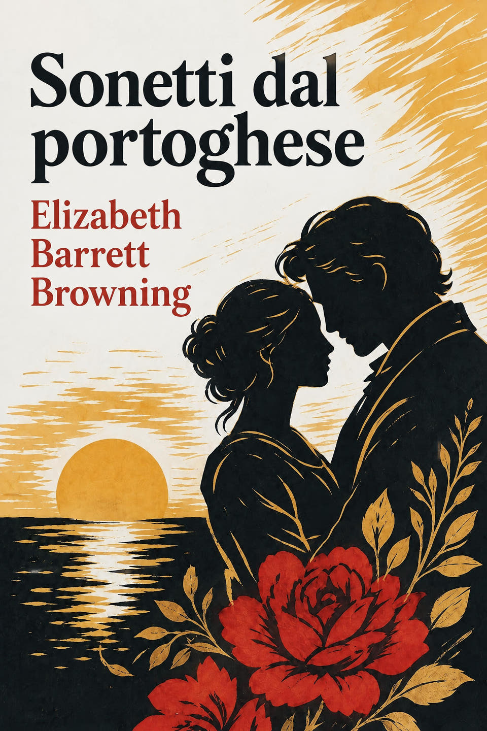Sonnets from the Portuguese by Elizabeth Barrett Browning, the cover