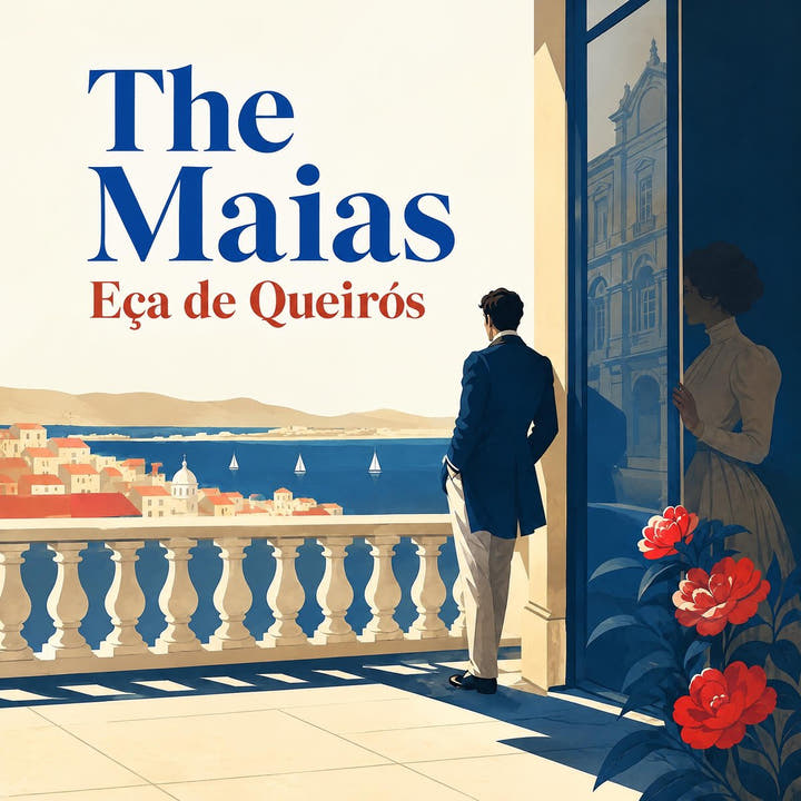 The Maias, the audiobook cover
