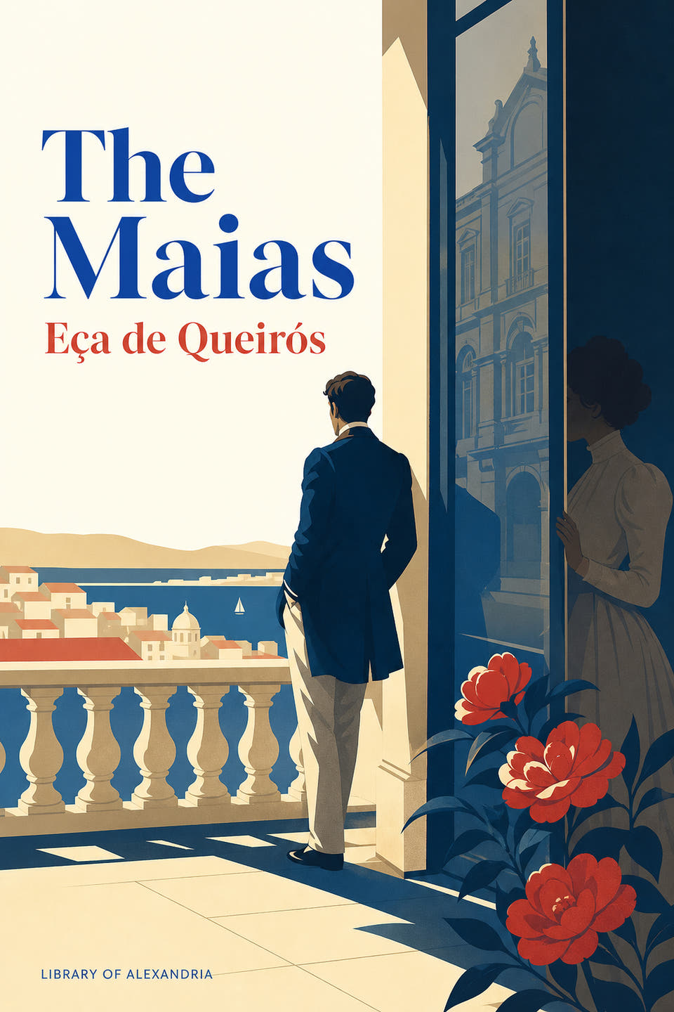 The Maias by Eça de Queirós, the cover