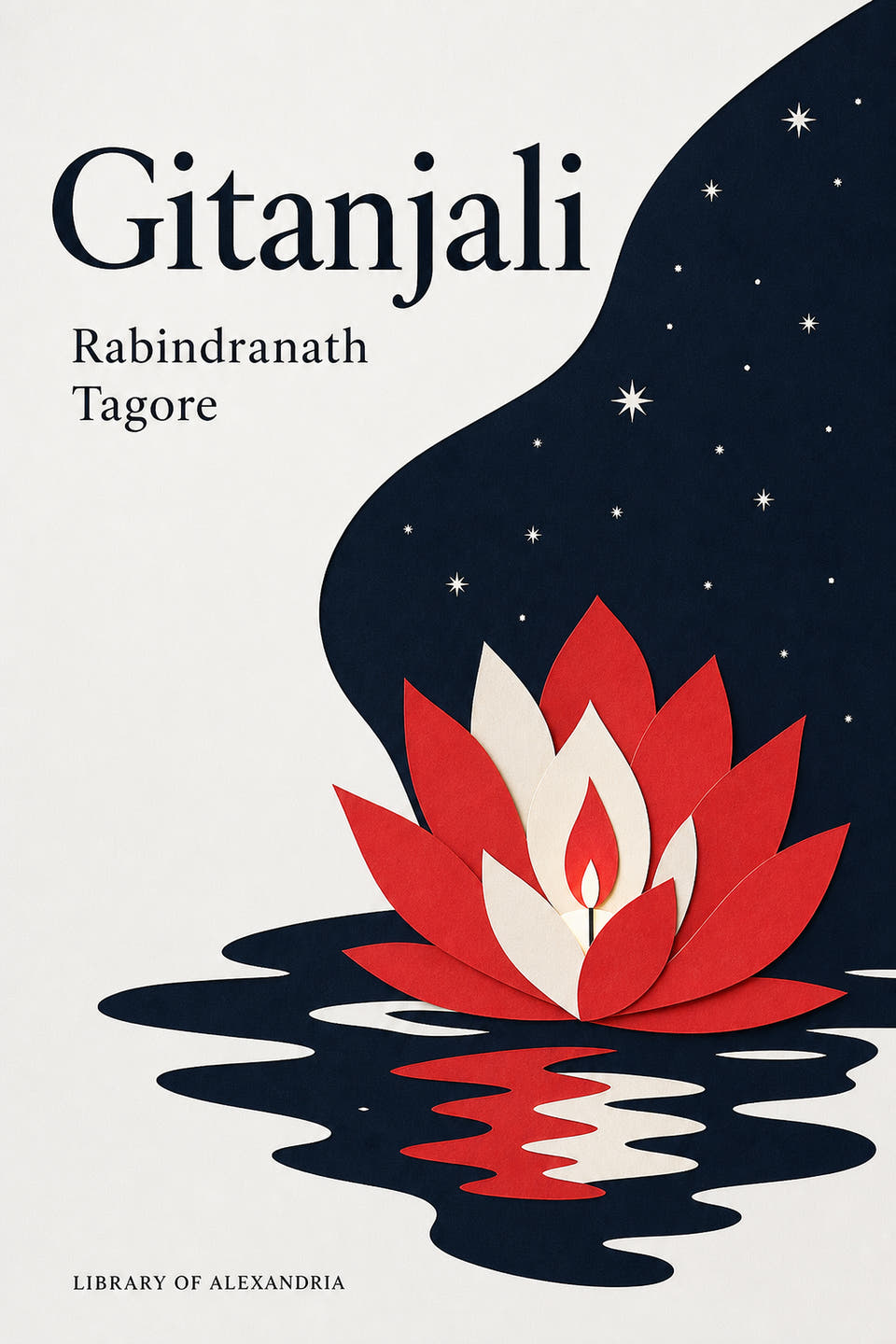 Gitanjali by Rabindranath Tagore, the cover