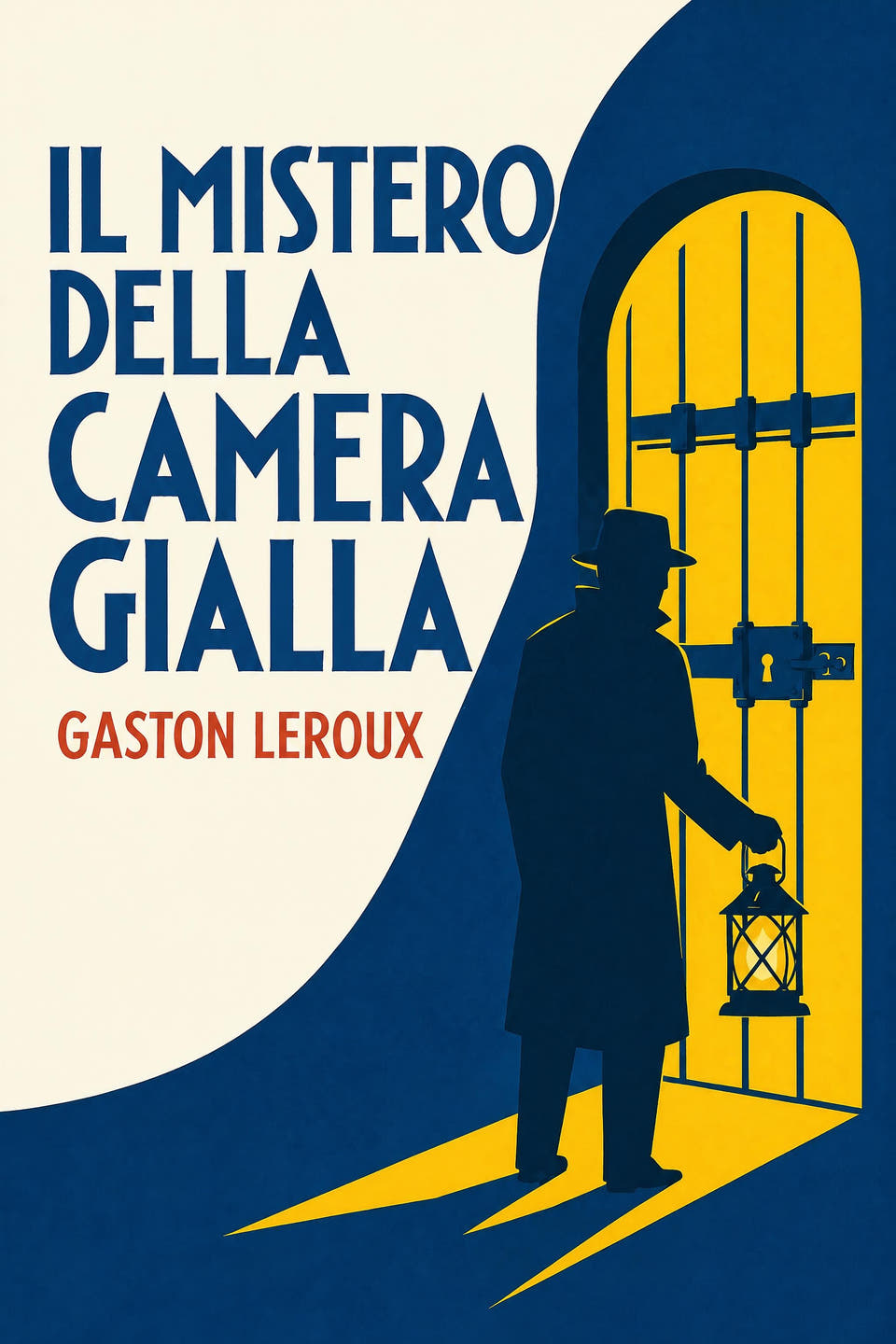 Il mistero della camera gialla by Gaston Leroux, the cover