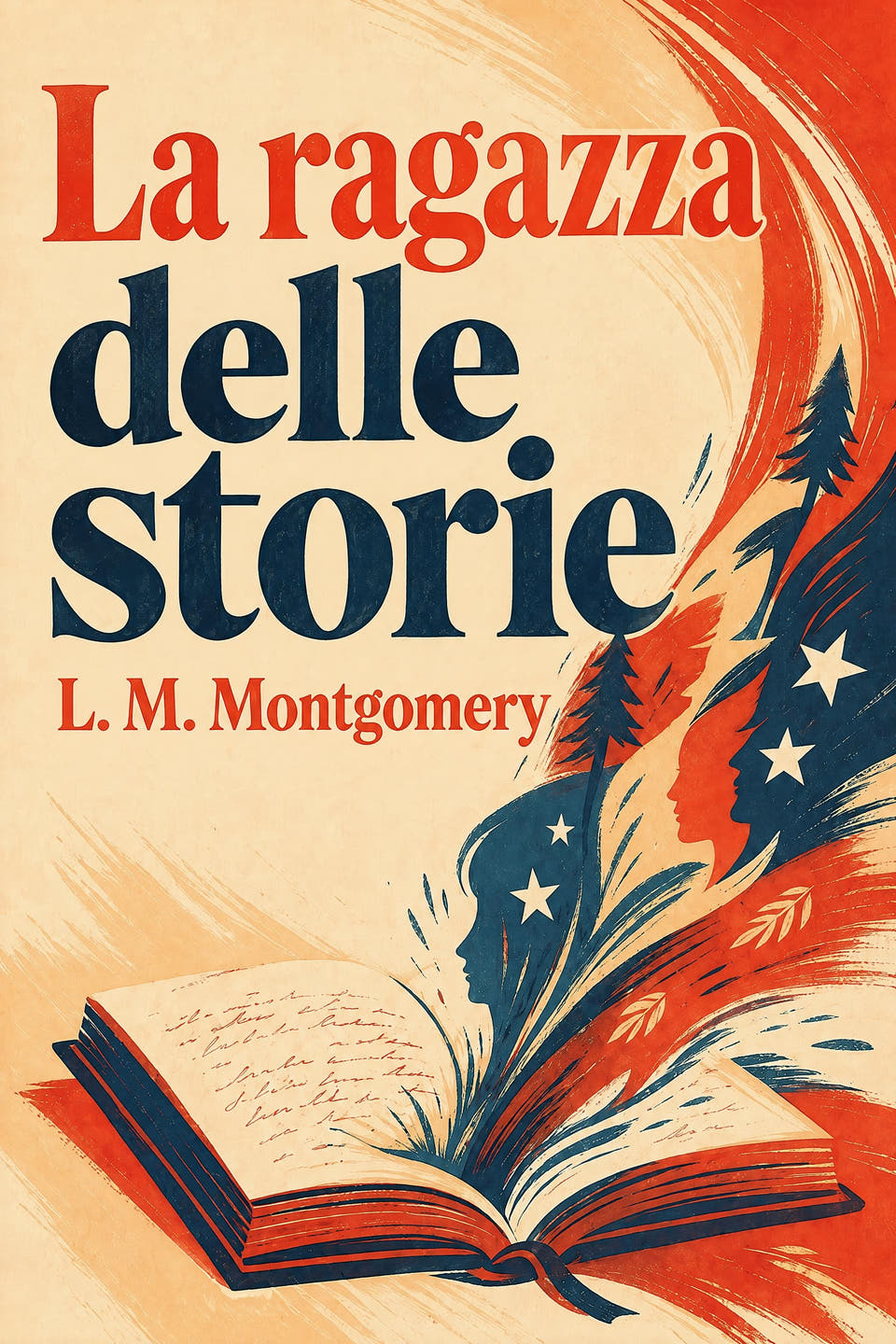 La ragazza delle storie by L. M. Montgomery, the cover