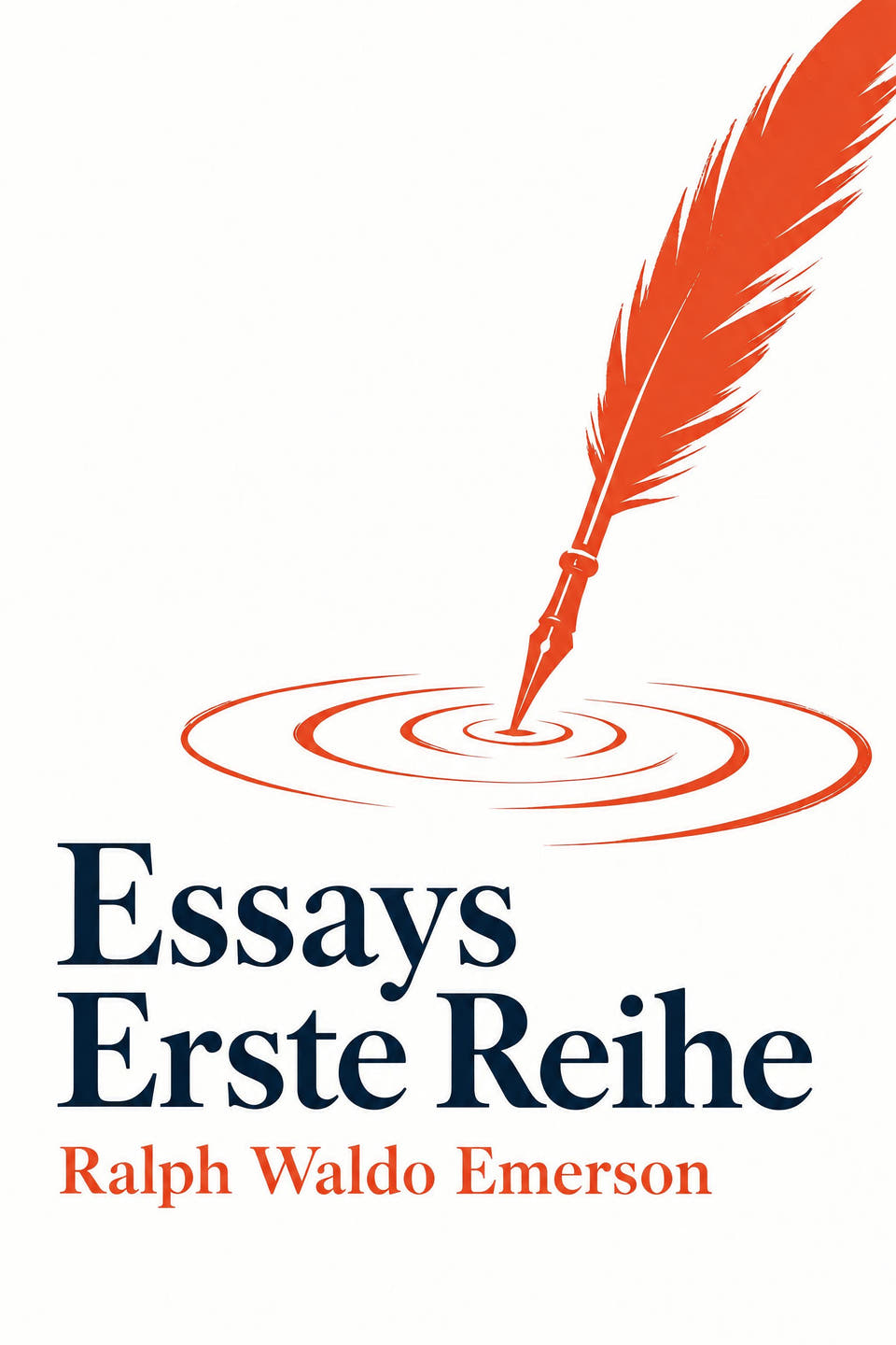 Essays — First Series by Ralph Waldo Emerson, the cover