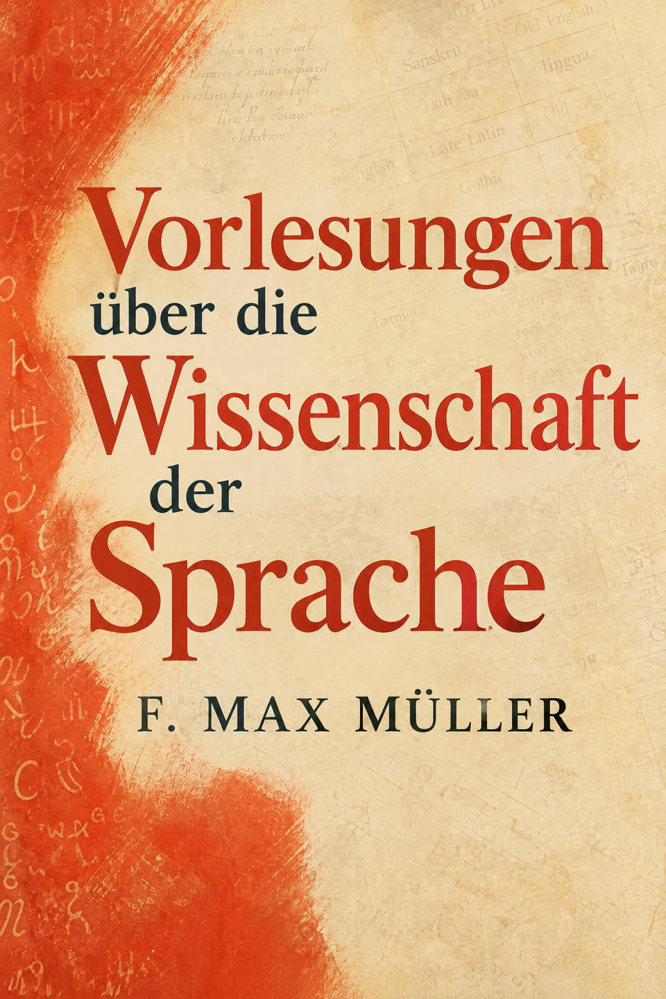 Vorlesungen über die Wissenschaft der Sprache by F. Max Müller, the cover