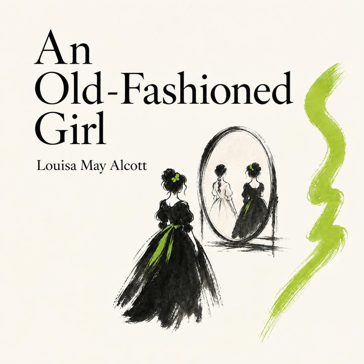 An Old-Fashioned Girl, the audiobook cover