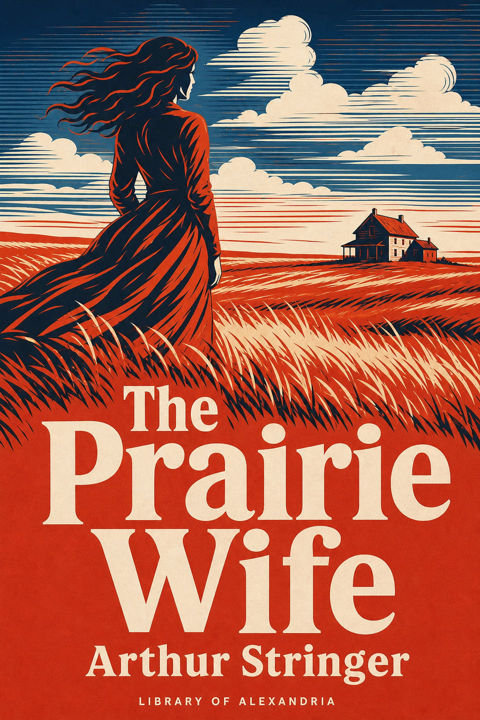 The Prairie Wife by Arthur Stringer, the cover