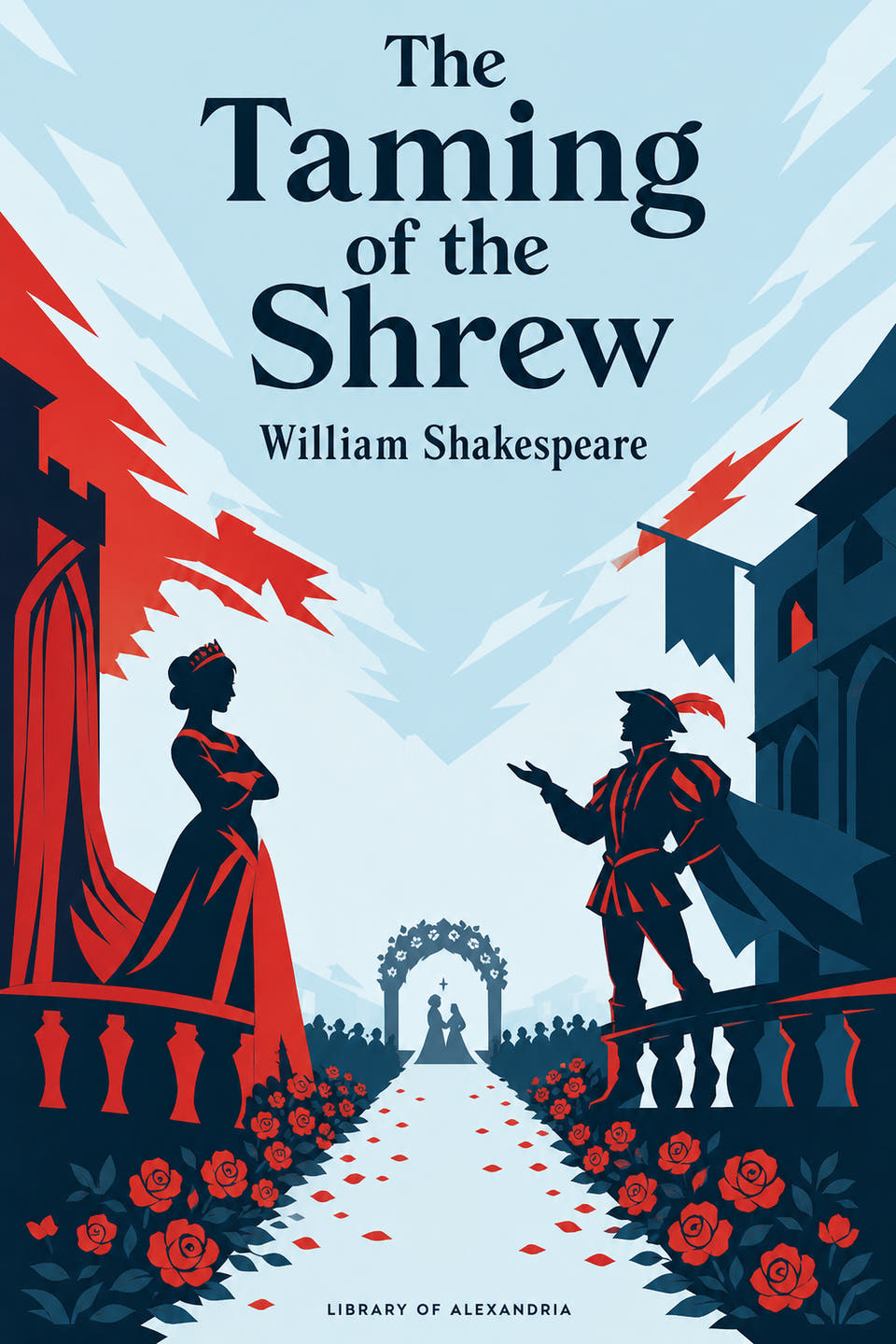 The Taming of the Shrew by William Shakespeare, the cover