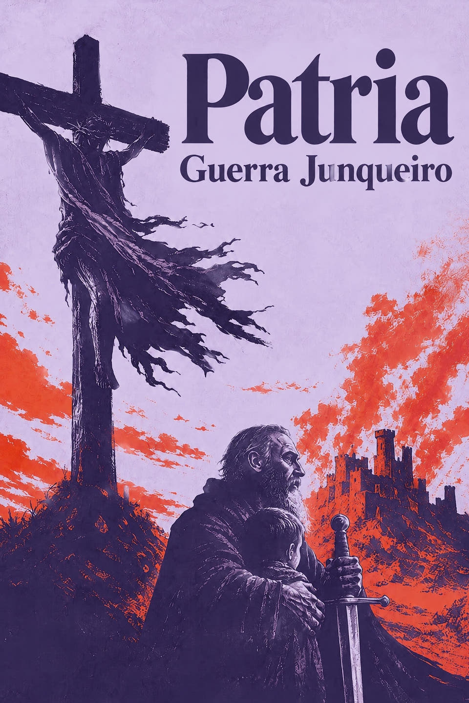 Patria by Guerra Junqueiro, the cover