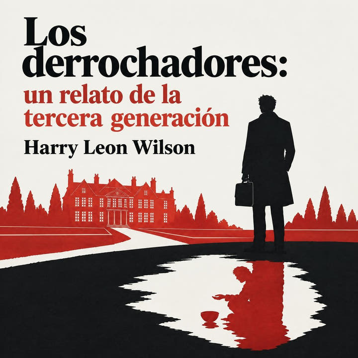 Los derrochadores: un relato de la tercera generación, portada del audiolibro