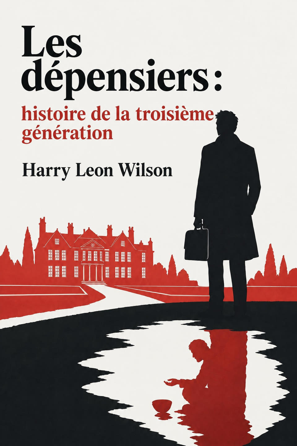 Les dépensiers : histoire de la troisième génération de Harry Leon Wilson, la couverture